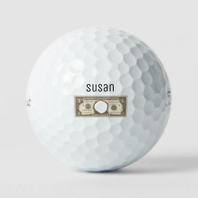 Pelotas De Golf Título Personalizado Hole in One Titleist Pro V1 (Anverso)