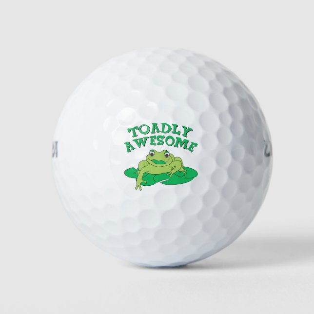 Pelotas De Golf TOADly Awesome (Anverso)