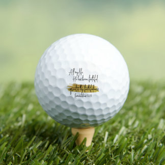 Pelotas De Golf Toda Mi Vida Ha Sido Cristiano Fiel