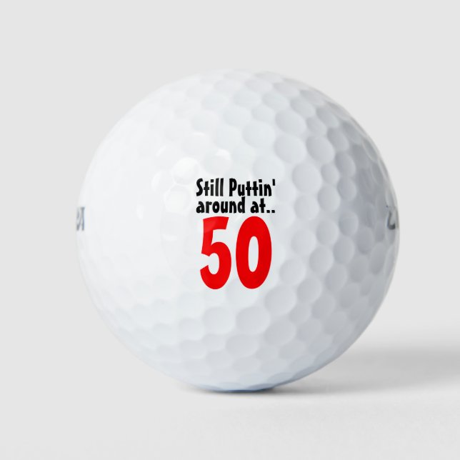 Pelotas De Golf Todavía Putin (Anverso)