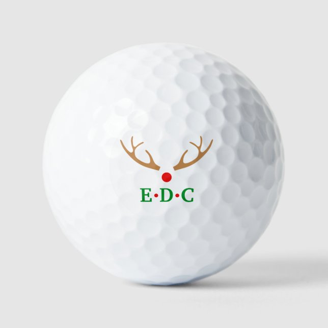 Pelotas de Golf Todos los Días son Navidad (Anverso)