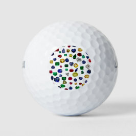 Pelotas De Golf Todos los guijarros coloridos
