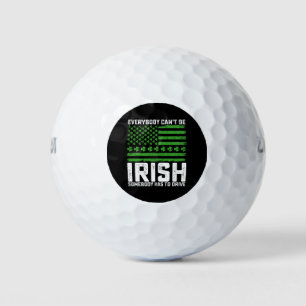 Pelotas De Golf Todos no pueden ser irlandeses. Alguien tiene que