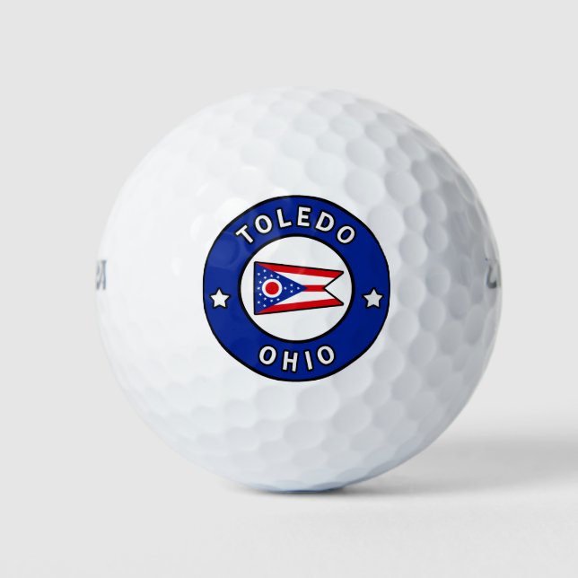 Pelotas De Golf Toledo Ohio (Anverso)