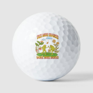 Pelotas De Golf Toma más oportunidades, baila más bailes