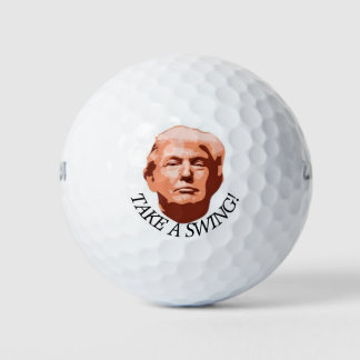 PELOTAS DE GOLF TOMAR UN BAÑO EN TRUMP