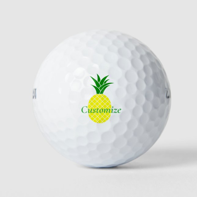 Pelotas De Golf Tormenta de Piña Aloha_Cala (Anverso)
