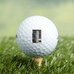 Pelotas De Golf Torre Inclinada De Pisa Italia Vintage Retro Souve