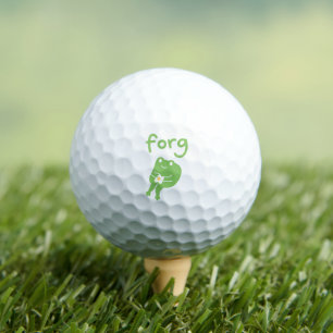 Pelotas De Golf Torta de rana Kawaii linda Meme Cute Estética Forg