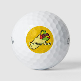 Pelotas De Golf Tortilla Sandwich Wrap