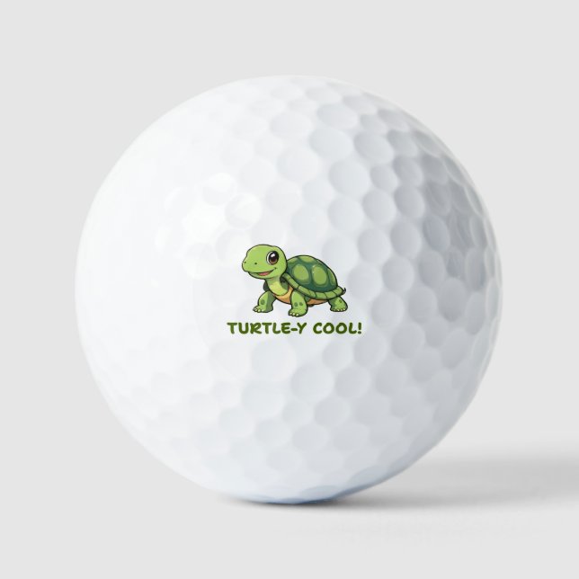 Pelotas De Golf Tortuga (Anverso)