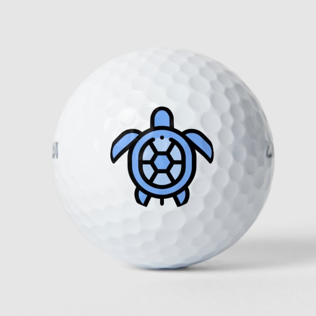 Pelotas De Golf Tortuga (Anverso)