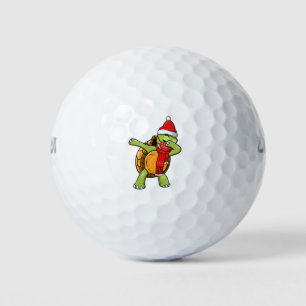Pelotas De Golf Tortuga de Dabbing suave lleva la máscara facial D