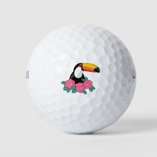 Pelotas De Golf Toucan floral