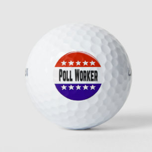 Pelotas De Golf Trabajador de sondeo