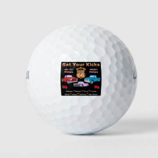 Pelotas De Golf Trae tus patadas. Ruta 66 camisetas y regalos
