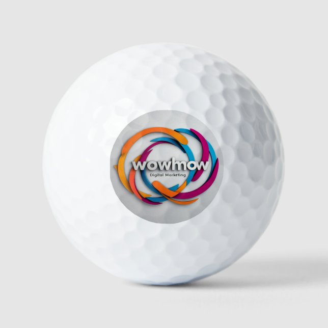 Pelotas De Golf "Transformar empresas" (Anverso)