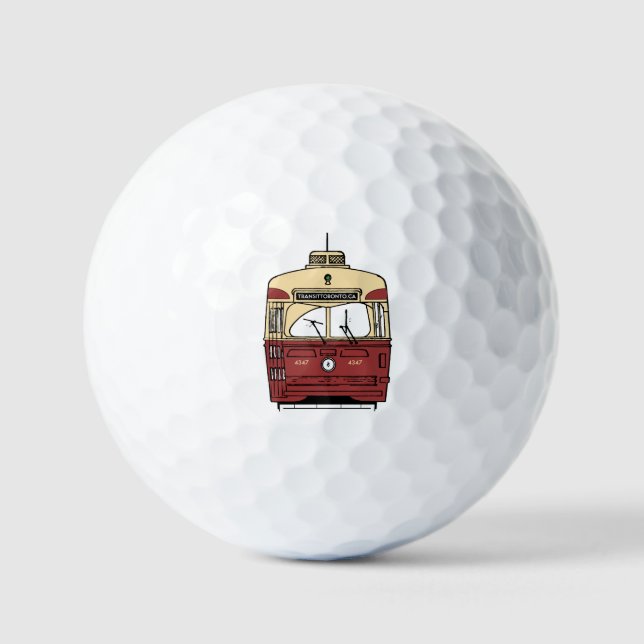 Pelotas De Golf Transit Toronto PCC Golf Ball (Anverso)