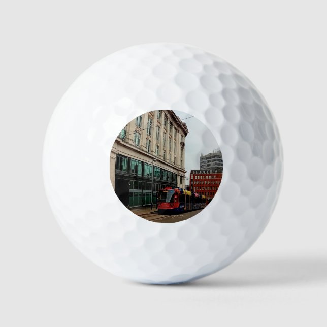Pelotas De Golf Tranvía (Anverso)