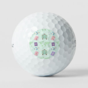 Pelotas de Golf Travel Doodle