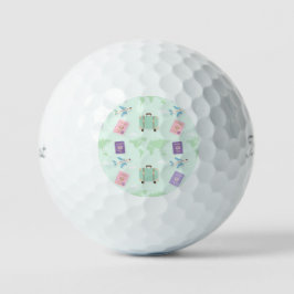 Pelotas De Golf Travel Doodle Golf Balls