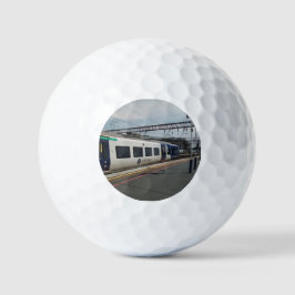 Pelotas De Golf Tren azul y blanco