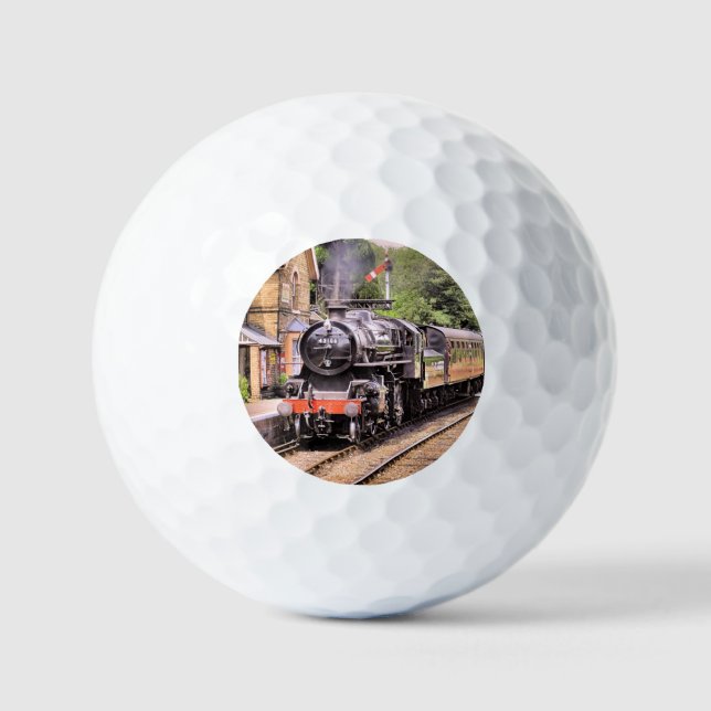 PELOTAS DE GOLF TRENES DE VAPOR (Anverso)
