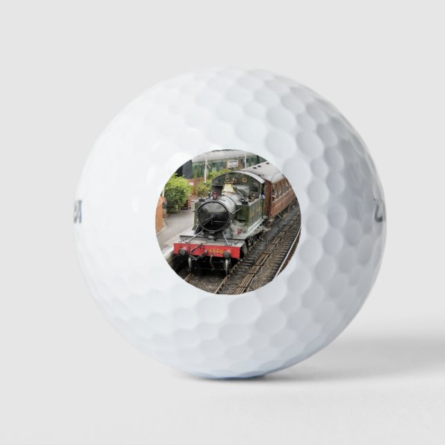 PELOTAS DE GOLF TRENES DE VAPOR (Anverso)