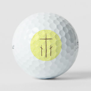Pelotas De Golf Tres cruces en el Calvario