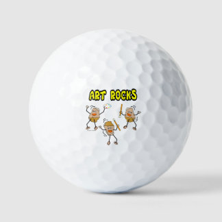 Pelotas De Golf Tres rocas de arte