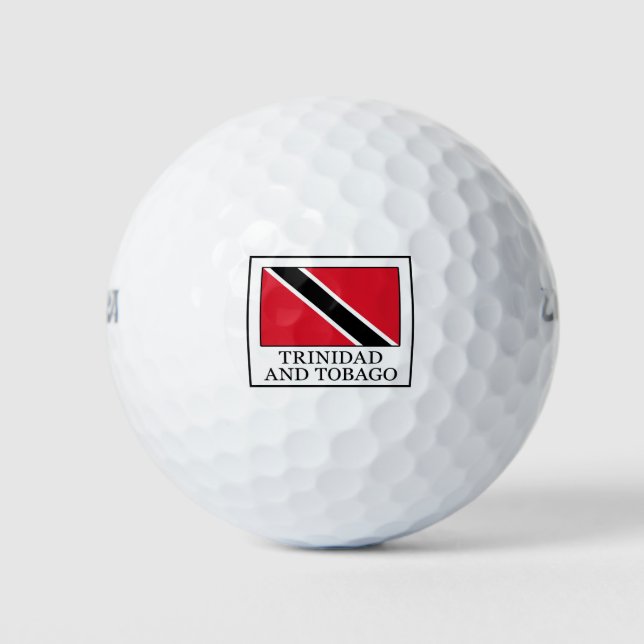 Pelotas De Golf Trinidad y Tabago (Anverso)