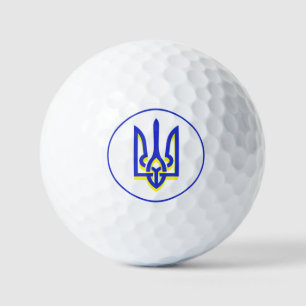 Pelotas De Golf Triunfo amarillo azul de Ucrania