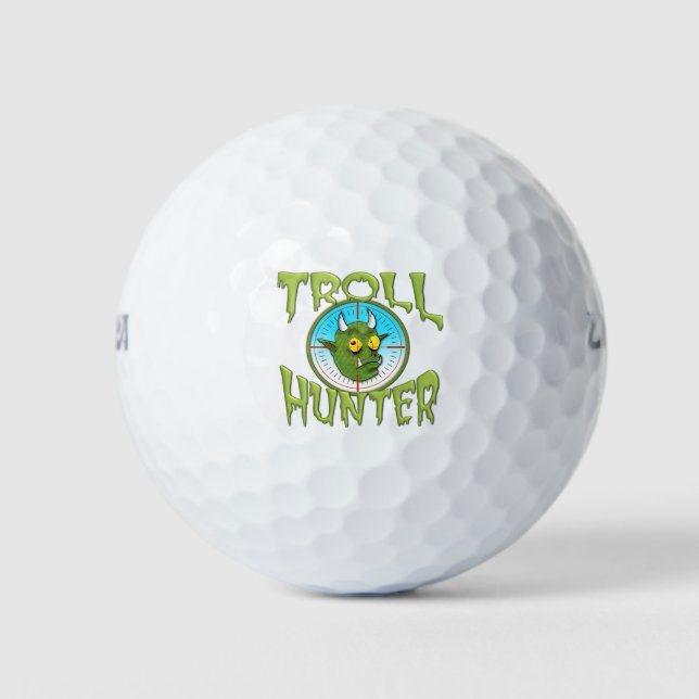 PELOTAS DE GOLF TROLL HUNTER (Anverso)