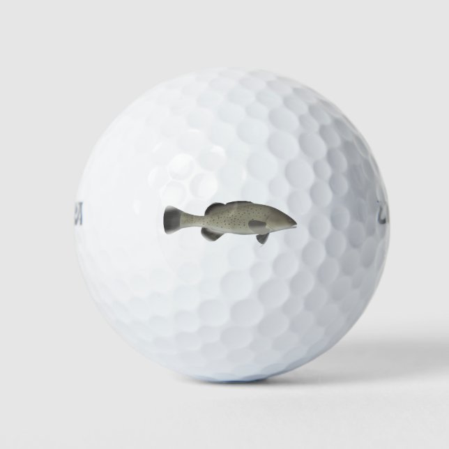 Pelotas De Golf Trucha (Anverso)