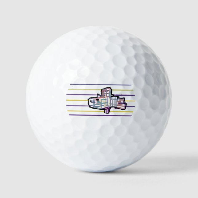 Pelotas De Golf trucha arcoíris verano  (Anverso)