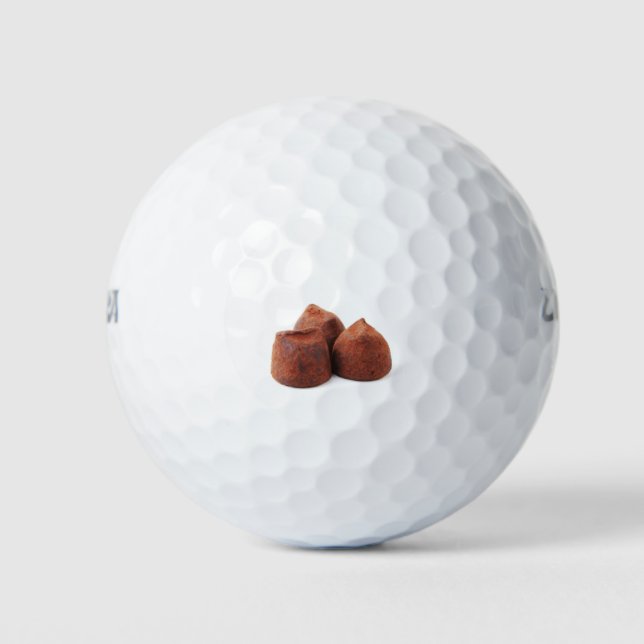 Pelotas De Golf Trufas de chocolate (Anverso)
