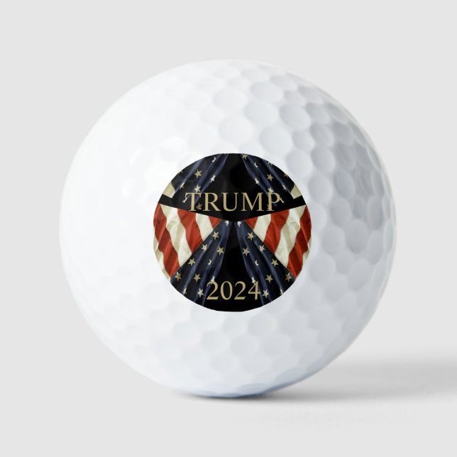 PELOTAS DE GOLF TRUMP (Anverso)