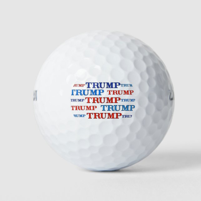 Pelotas De Golf Trump (Anverso)