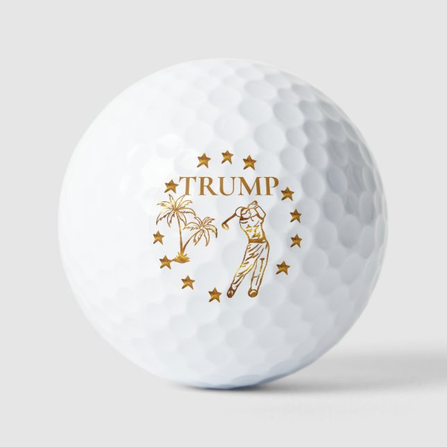 PELOTAS DE GOLF TRUMP 2024 (Anverso)