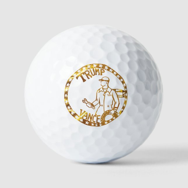 PELOTAS DE GOLF TRUMP 2024 (Anverso)