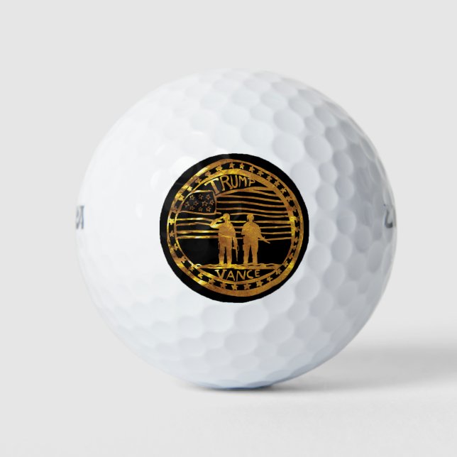 PELOTAS DE GOLF TRUMP 2024 (Anverso)