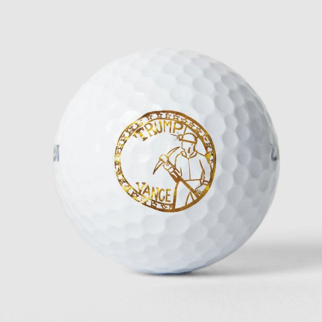 PELOTAS DE GOLF TRUMP 2024 (Anverso)