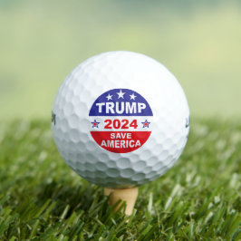 PELOTAS DE GOLF TRUMP 2024 SAVE AMÉRICA