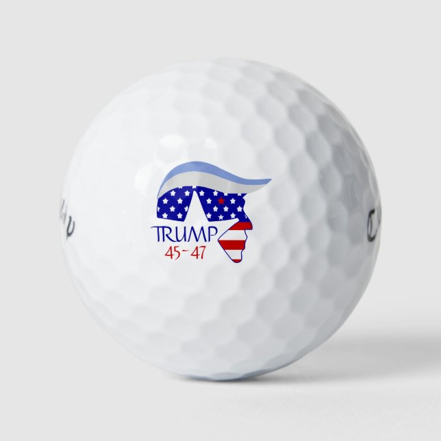 Pelotas de Golf Trump 45-47 (Anverso)