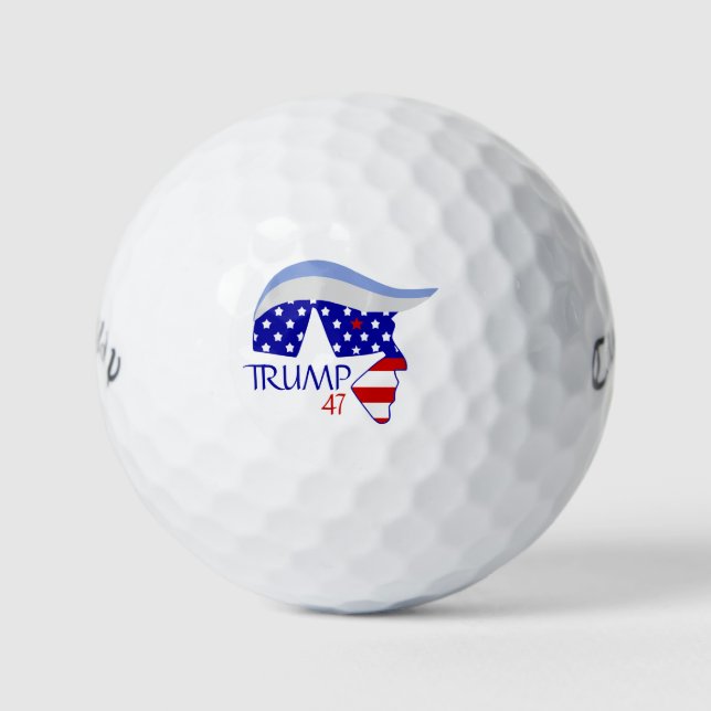 Pelotas de Golf Trump 47 (Anverso)