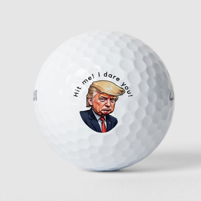Pelotas De Golf Trump esto personaliza (Anverso)