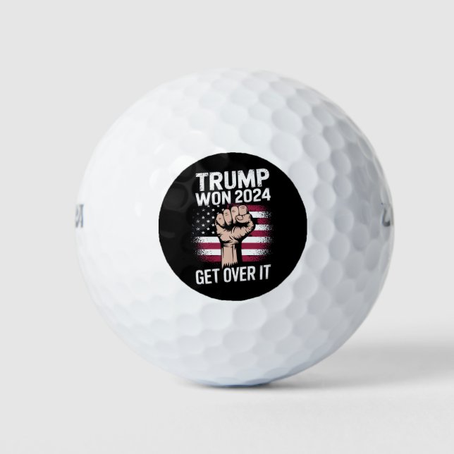 Pelotas De Golf Trump Ganamos Inauguración 47 Presidente de Estado (Anverso)