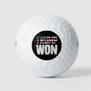 Pelotas De Golf Trump Ganó 47º Presidente de EE. UU. Ganó Elección