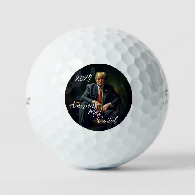 Pelotas De Golf Trump Golf (Anverso)