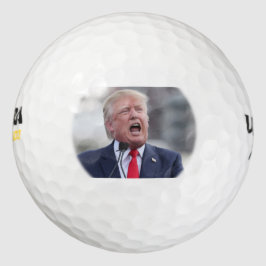 Pelotas De Golf Trump Golf Balls (Trump Yelling FORRRRRRRRRRRRRRE)